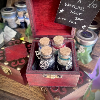 Witches Altar Salt Box