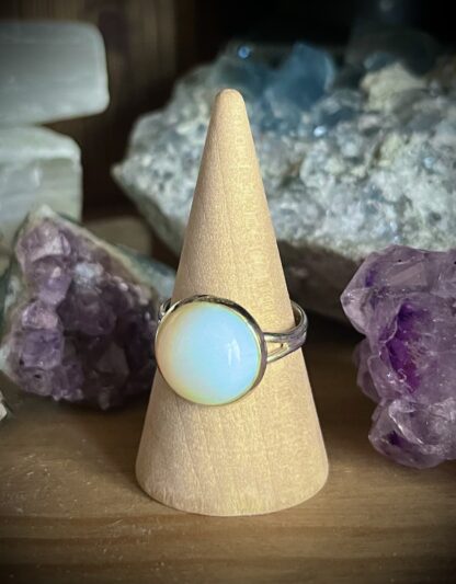 Small Gemstone Ring - Opalite