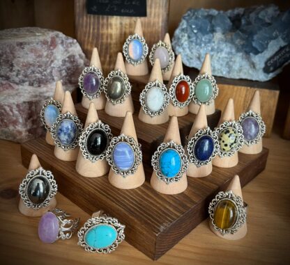 Large Gemstone Rings