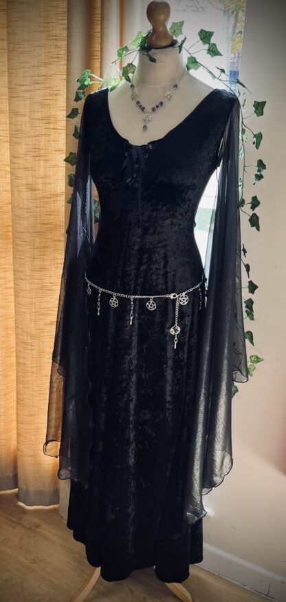 Rowan’s Closet Elven Dress with Chiffon Wing