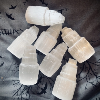 Selenite Mini Towers