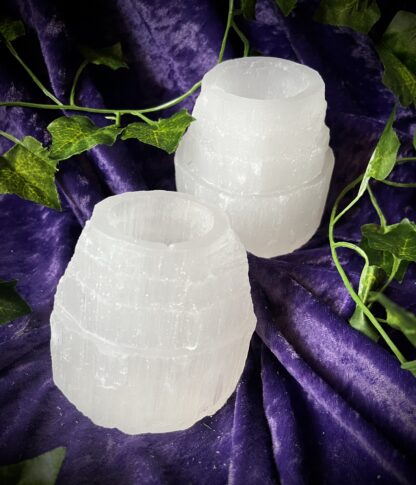 Selenite Tealight Holder