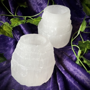 Selenite Tealight Holder