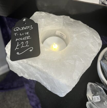 Quartz Tealight Holder