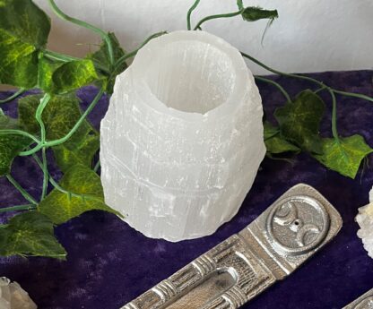 Selenite Tealight Holder