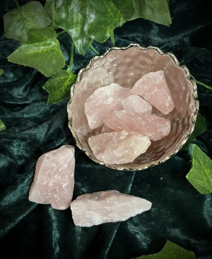 Raw Rose Quartz