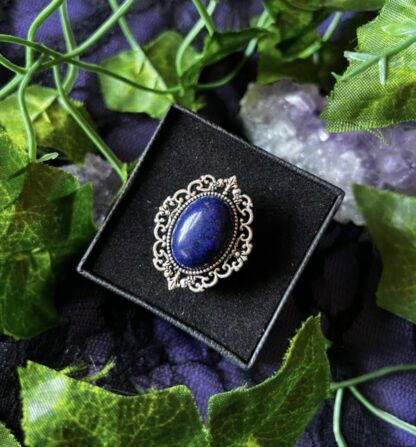 Large Gemstone Ring - Lapis Lazuli