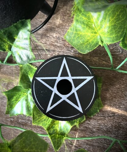Pentagram candle holder