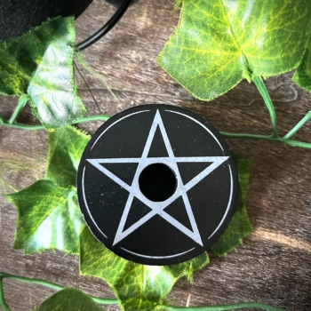 Pentagram Spell Candle Holder