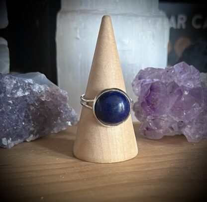 Small Gemstone Ring - Lapis Lazuli