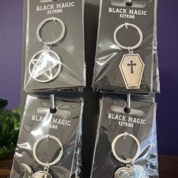 Black Magic Keyrings