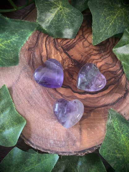 Mini Gemstone Hearts - Fluorite