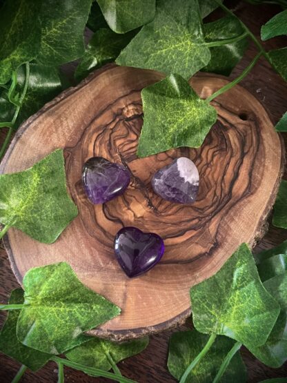 Mini Gemstone Hearts - Amethyst