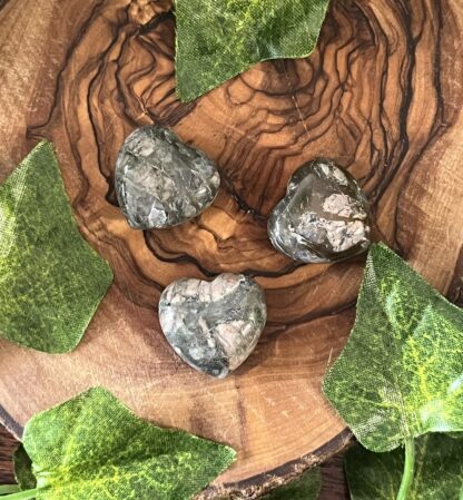 Mini Gemstone Hearts - Llanite (Que Sera)