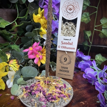 Sandalwood & Olibanum Natural Incense Sticks