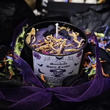 Samhain Candle Tin