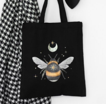 Forest Bee Polycotton Tote Bag