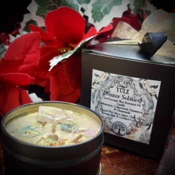 4oz Yule (Winter Solstice) Candle Tin