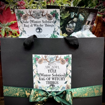 Yule (Winter Solstice) Witchy Things in a Bag