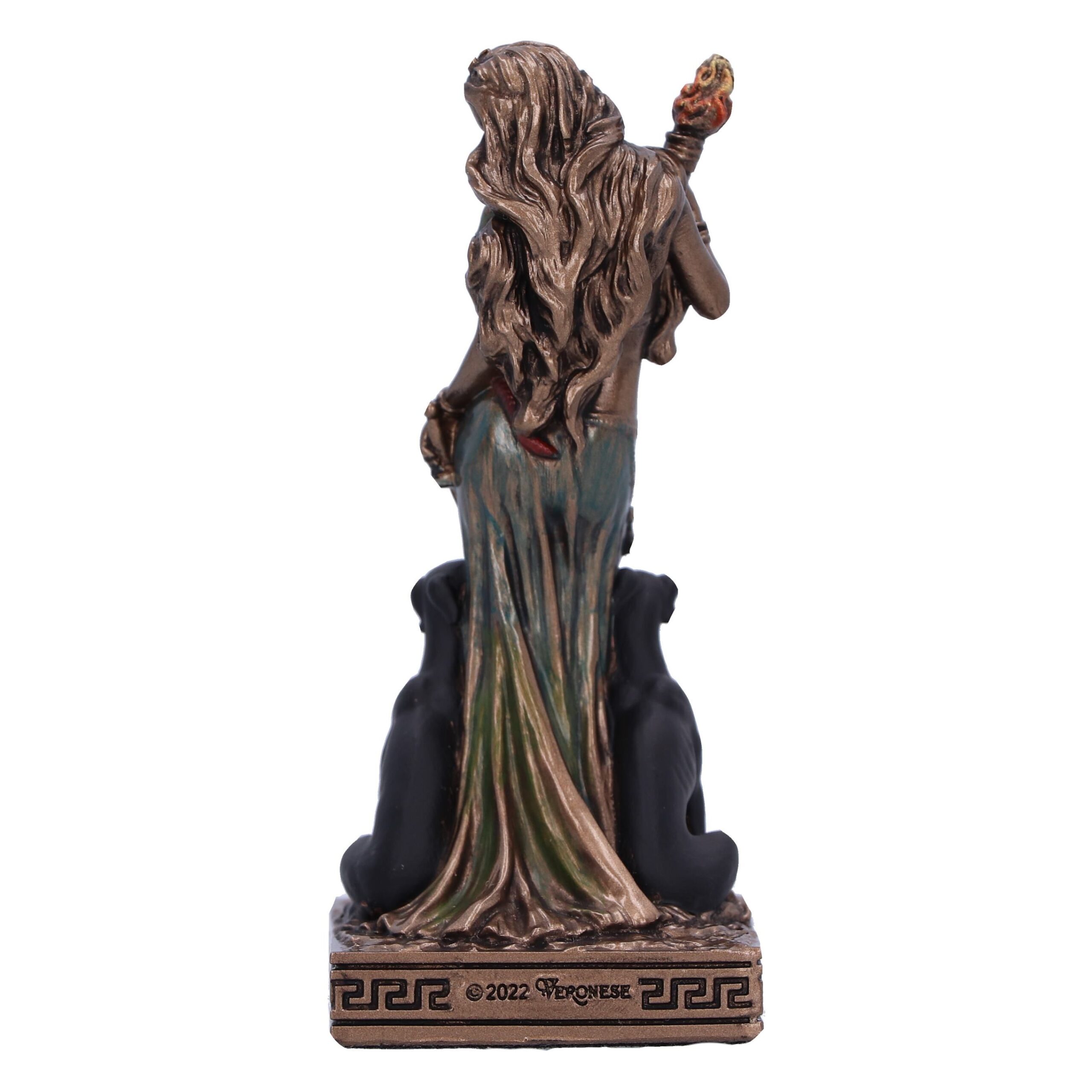 Hecate - Moon Goddess Miniature Bronze Resin Figurine