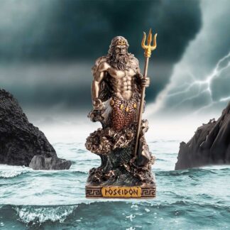 Poseidon - God of the Sea Bronze Figurine