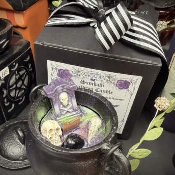 Samhain Soy Cauldron Candle