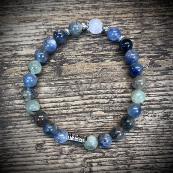 Kyanite & Selenite Bracelet