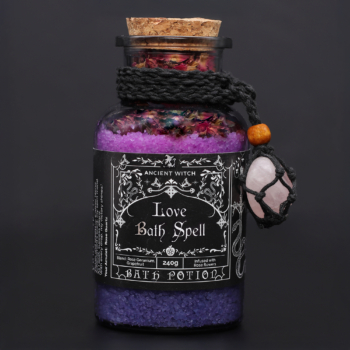 Ancient Witch Love Bath Spell Potion – Rose Quartz