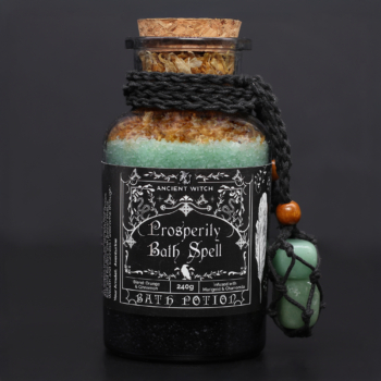 Ancient Witch Prosperity Bath Spell Potion – Aventurine