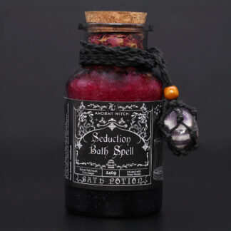 Ancient Witch Seduction Bath Spell Potion - Amethyst