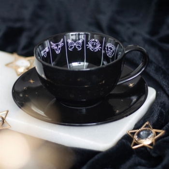 Astrology Fortune Telling Teacup and Saucer