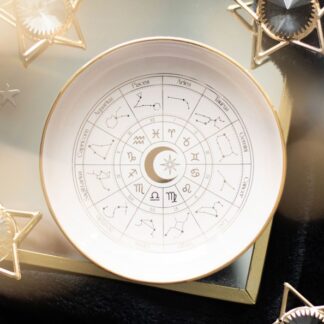 Astrology Wheel Trinket Dish