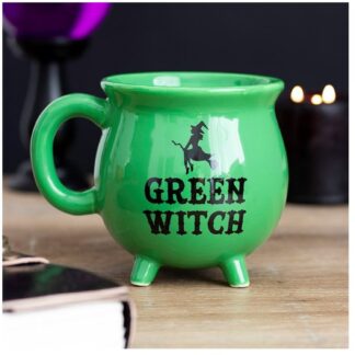 Green Witch Cauldron Mug