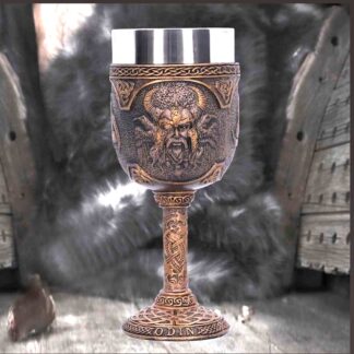 Norse God Odin Goblet