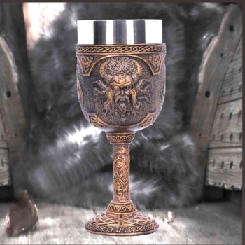 Norse God Odin Goblet