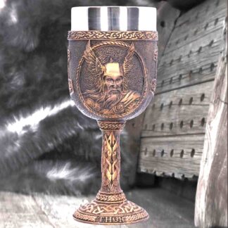 Norse God Thor Goblet