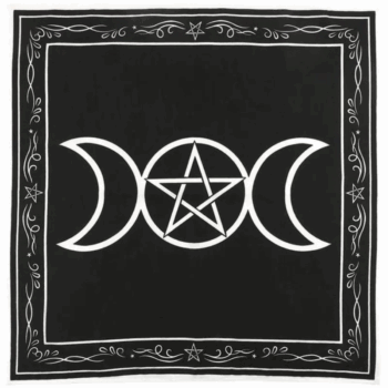 Triple Moon Altar Cloth