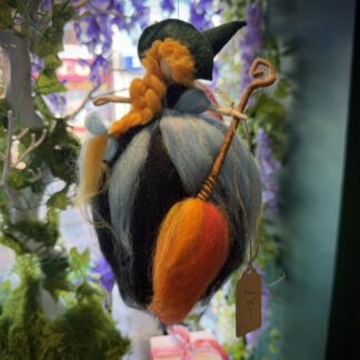 Hanging Felt Witches